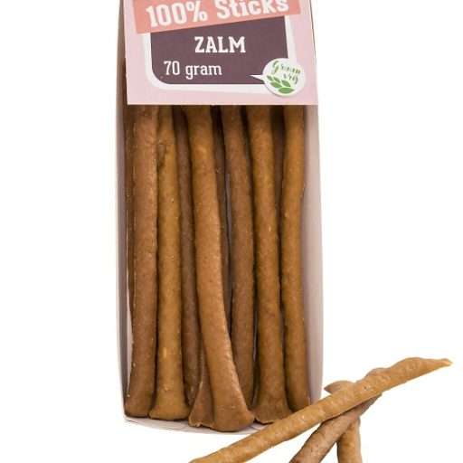 100% Zalmsticks - 70 gram