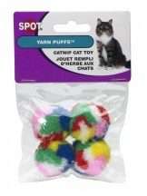 Kitty puff balls per 4 stuks