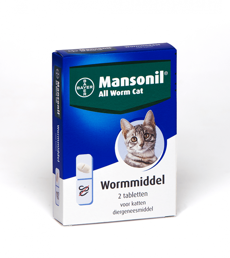 Mansonil all worm cat 2T ellipsoid