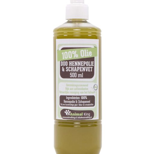 100% Duo hennepolie/schapenvet - 500ml