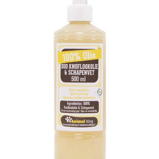 Duo knoflookolie/schapenvet - 500ml