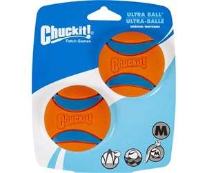 CHUCKIT ULTRA BALL - 2 PACK - 6 CM - M
