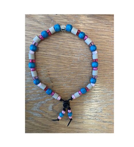 Anti teken / vlooien kralenketting - 39/42cm-Snoopy