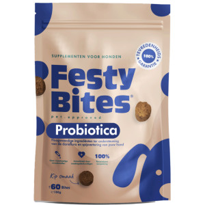 Festy Bites probiotica-kip smaak